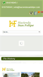 Mobile Screenshot of haciendasanfelipe.com